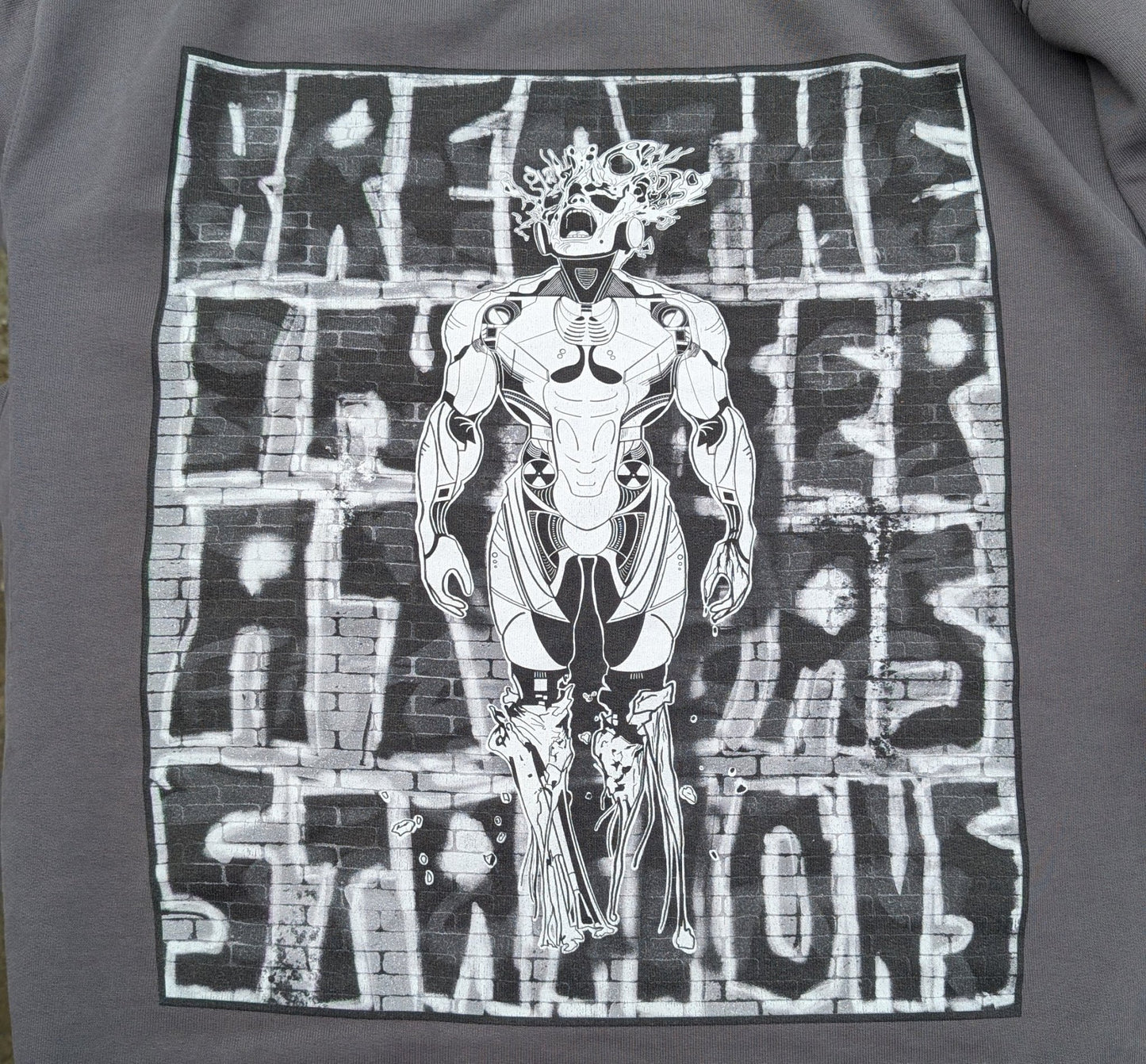 Breathe In Deep at Gas Stations Hoodie by 46Fux