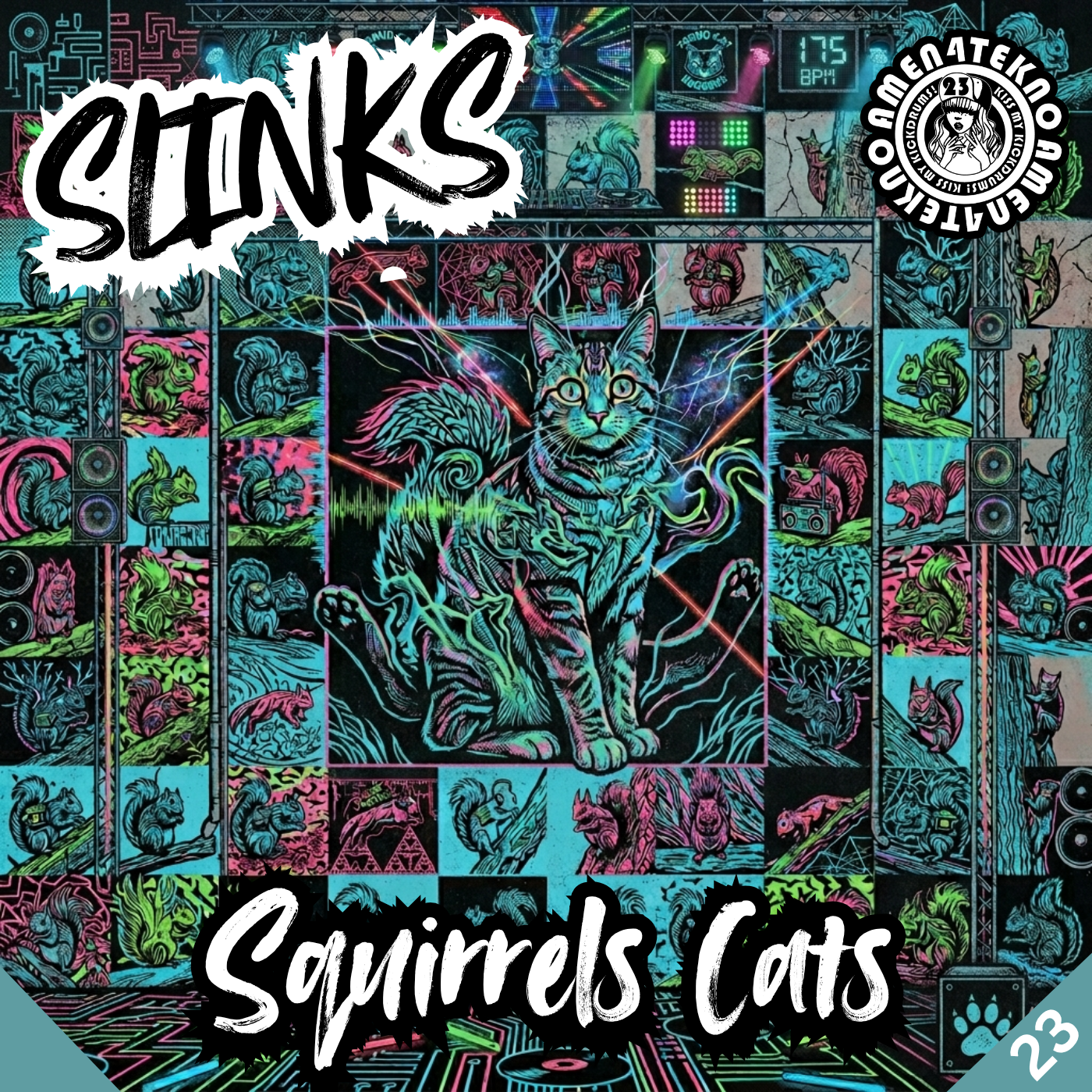 Squirrels Cats! - Slinks