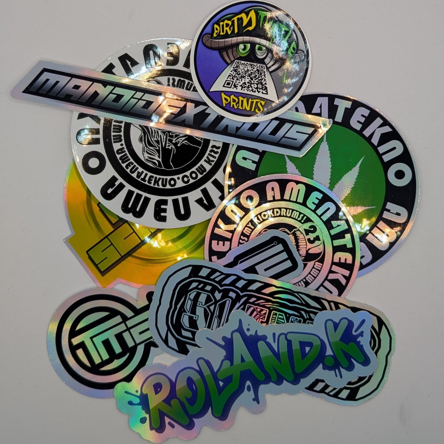 The Crew Collection Sticker Pack by Dirty Turtle