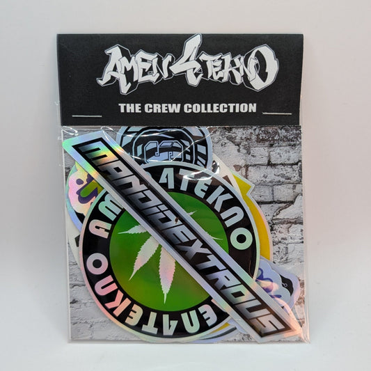 The Crew Collection Sticker Pack by Dirty Turtle