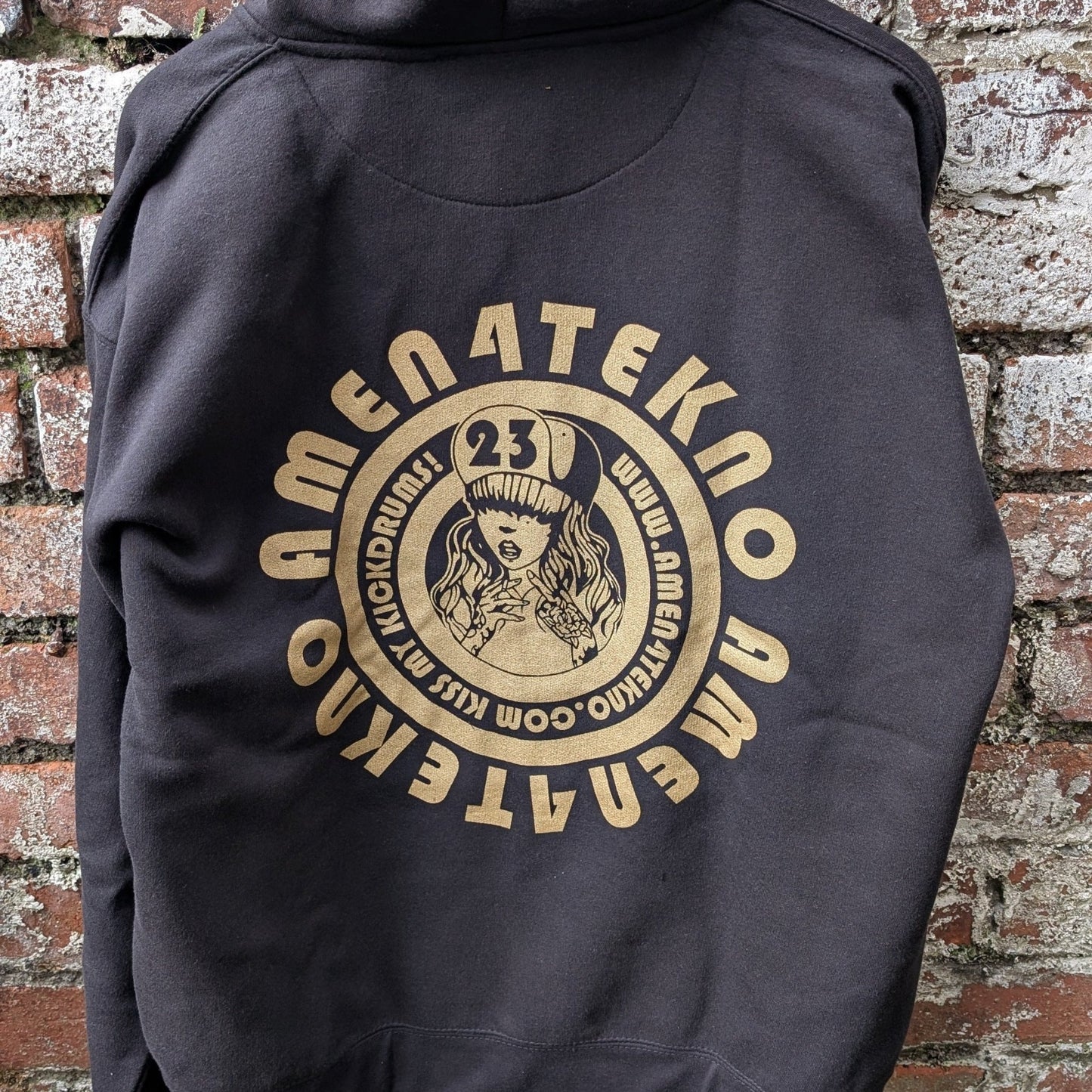 Classic Amen4Tekno Logo Hoodie (LIMITED EDITION SCREEN PRINTED)