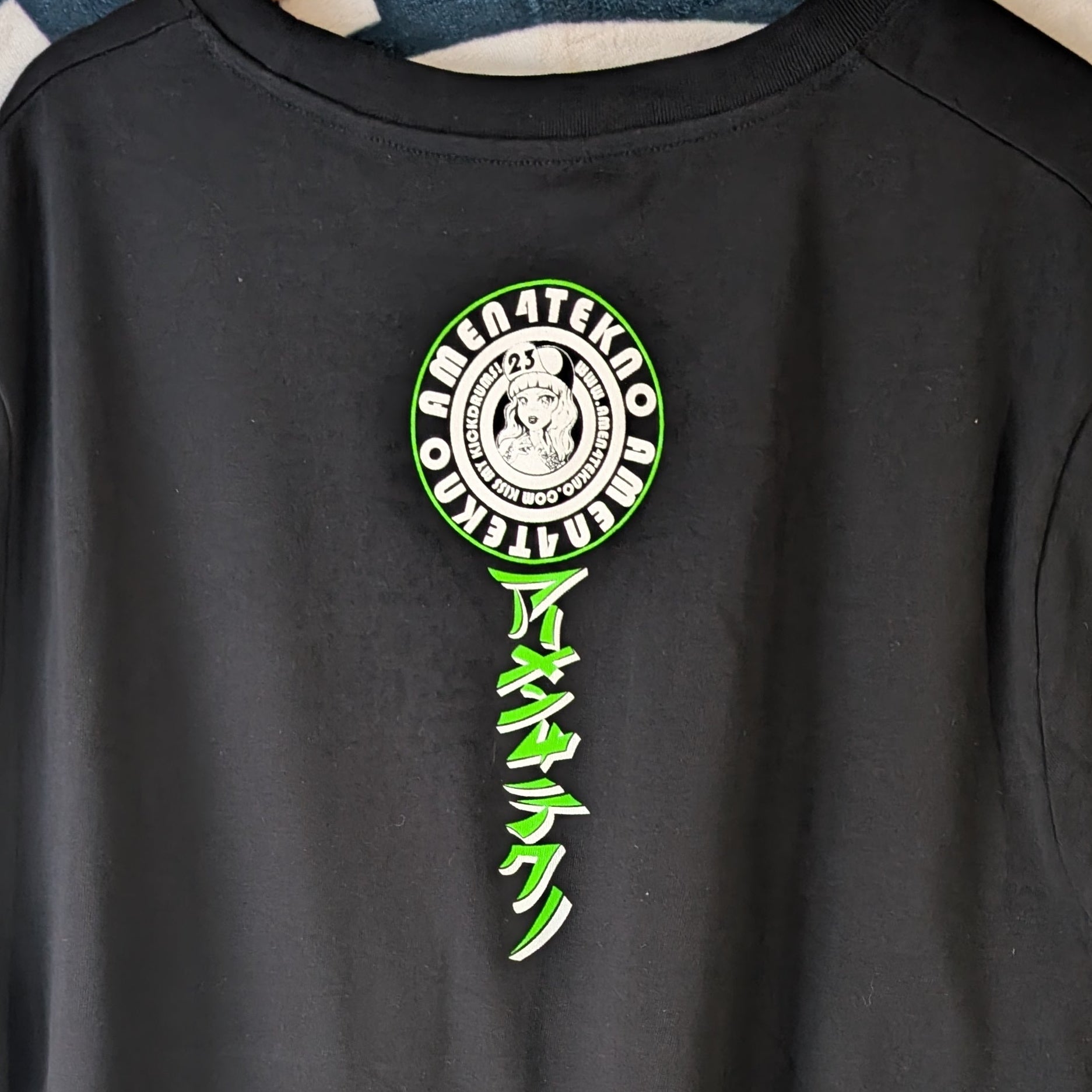 Japan Crew Green Gundam Rave Suit T-Shirt by Dirty Turtle and