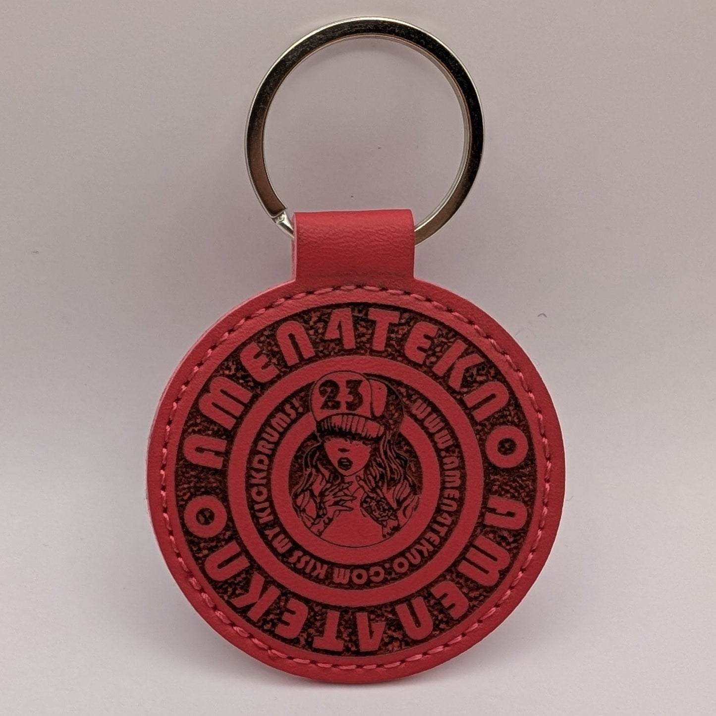 Amen4Tekno Logo PU Leather Keyring